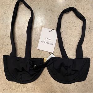 Onia x We Wore What Sorrento Top in Black